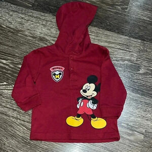 Disney baby 6-9 month long sleeve top with a hood